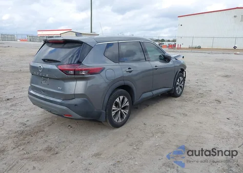 2021 Nissan Rogue Sv Fwd z USA, uszkodzony, nr VIN 5N1AT3BA1MC824558